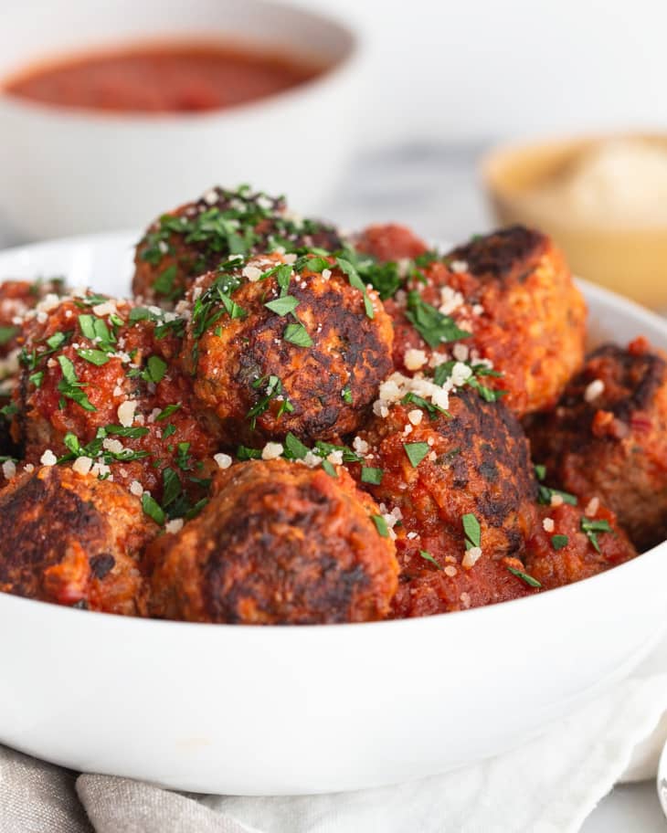 Polpette Recipe (Italian Meatballs with Tomato Sauce) The Kitchn